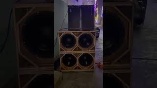 New Bass 1500 Watt 🤯🔊 DJMahadevsound no1king 👑 yamuna nagar 👑kasanadjristal2003 dj youtube [upl. by Balsam]