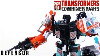 Transformers Combiner Wars Defensor [upl. by Gnirol]