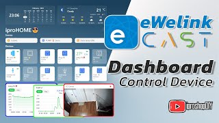 eWelink Cast 👉 Dashboards control devices [upl. by Edgar]