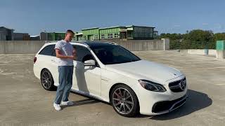 The 2014 E63s  AMGs Greatest Wagon [upl. by Ecidnac]