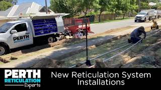 Reticulation System Installations  Perth Reticulation Experts [upl. by Alistair]