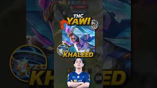 How Yawi Plays Roam Khaleed Mobile Legends mobilelegends mlbb gaming [upl. by Labina340]