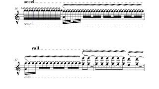 Robert Haeberlins Third Sonata for 1 instrument electrified for piano [upl. by Brandtr]