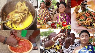 Queenmothers in Asanteman celebrate Otumfuo Osei Tutu ll DayampFood fair at Manhyia 4 Silver Jubilee [upl. by Elraet]