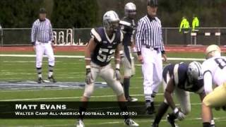 Matt Evans Walter Camp AllAmerica Football Team [upl. by Aioj]