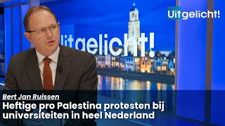 Uitgelicht 10 mei 2024  Bert Jan Ruissen over de hevige pro Palestina demonstraties [upl. by Llemart904]