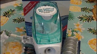 NAVAGE NASAL IRRIGATION NOSE CLEANER I REBOUGHT IT AGAIN [upl. by Attenod]