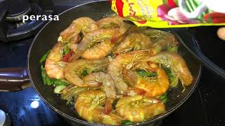 Resepi udang goreng kunyit [upl. by Pail]