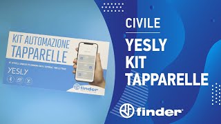 Kit tapparelle YESLY  Come automatizzare le tapparelle con Finder [upl. by Illoh]