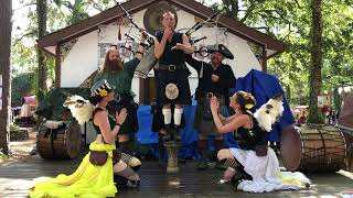 Texas Renaissance Festival Tartanic Best Show Rain amp Bagpipes 2021 [upl. by Keifer519]