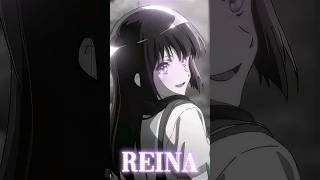 Reina Kousaka  Hibiki Euphonium 4k anime edit💜 [upl. by Henghold]