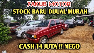 Stock baru dijual murah  Cash 14 juta aja di Yakub Motor [upl. by Nirrok]