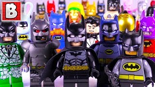 Every LEGO BATMAN Minifigure EVER MADE  800 Minifig  2018 Collection Review [upl. by Lamok]