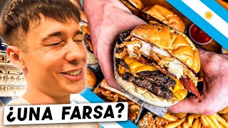 PROBANDO LA MEJOR HAMBURGUESA DE ARGENTINA  La Birra Bar [upl. by Xena]