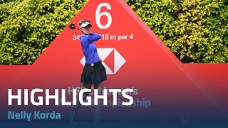 Nelly Korda Round 1 Highlights  2023 HSBC Womens World Championship [upl. by Jacoba131]