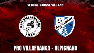 PRO VILLAFRANCA 00 Alpignano HIGHLIGHTS 1 Giornata Eccellenza Girone B  Piemonte [upl. by Leisha]