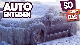 So befreist du dein Auto von Eis amp Schnee [upl. by Stucker867]