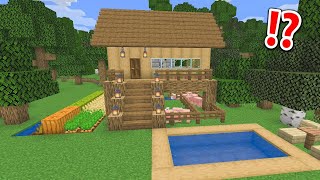 How To Build a Modern Wooden House in Minecraft [upl. by Nitsuga412]