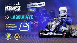 Vivo Laboulaye  Primera fecha del Provincial de Karting en Tierra 2019 [upl. by Heyman]