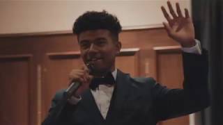 Singing MINE by Bazzi at my Senior PROM [upl. by Demetra]