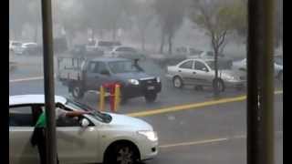 Supercell Storm hitting Bellbowrie Shopping Plaza [upl. by Htiekram]