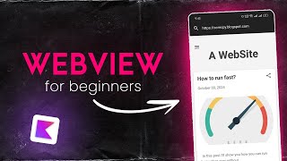 Master WebView in 12 minutes Convert a website into an Android app  Kotlin  Android Studio [upl. by Crosby]