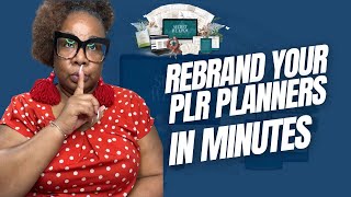 How to Create and Sell Digital Planners and Stickers  Rebrand your PLR Planner [upl. by Neahs649]