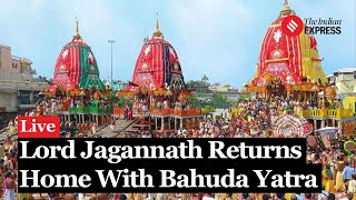 Puri Rath Yatra Lord Jagannaths Bahuda Yatra Homecoming from Gundicha Temple  Odisha News [upl. by Royce]