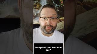 Saarland  wie spricht man Bostalsee korrekt aus [upl. by Acinorev]