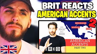 Brit Reacts to Accent Expert Gives a Tour of US Accents  Part 2  WIRED [upl. by Ulah353]