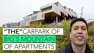 Raw tour of a CARPARK with a mountain of apartments by Bjarke Ingels  Design Tour Ep16 [upl. by Llarret]