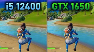 Fortnite  i5 12400  GTX 1650  Performance Mode [upl. by Arianne]