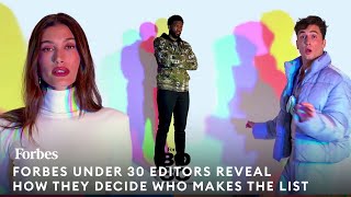 How To Increase Your Chances Of Getting On The Forbes Under 30 List From The Editors Who Create It [upl. by Cherri]