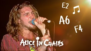 🎶 Layne Staley LIVE vocal range [upl. by Terriss]