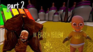 The baby in yellow part 2  horrorgaming games gaming [upl. by Alaikim]