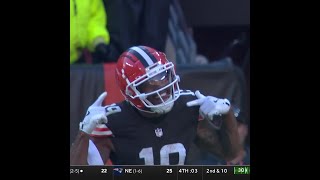 Cedric Tillman catches for a 38yard Touchdown vs Baltimore Ravens [upl. by Bael818]