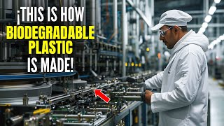 How Biodegradable Plastic is Made  Production [upl. by Akkin68]