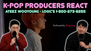 Musicians react amp review ♡ Ateez  Wooyoung Logics 18002738255 [upl. by Kenelm]