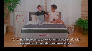 Amore Beds Luxury Hybrid With Natural Latex [upl. by Bethanne]