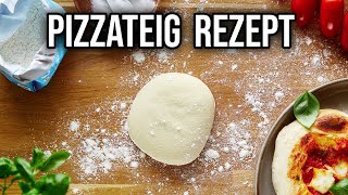 Italienischen Pizzateig selber machen  So gehts zuhause [upl. by Olzsal]