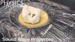 What Are Sound Wave Properties  Physics in Motion [upl. by Eenar]