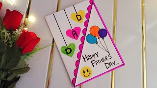 Easy amp beautiful Fathers day greeting card  Fathers day gift Happy fathers day cardGift ideas [upl. by Serg]