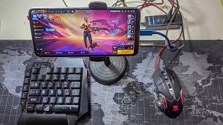 How to Play Free Fire on Android with Keyboard and Mouse Key Mapping and Macro Settings Tutorial [upl. by Cramer]