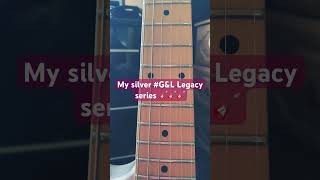 Close up on my silver GampL legacy guitar 🎸🤠🎶 [upl. by Aiselad]