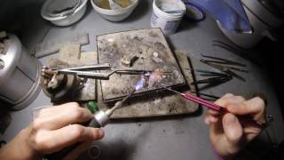 Goldsmithing technique Soldering [upl. by Bernardina478]