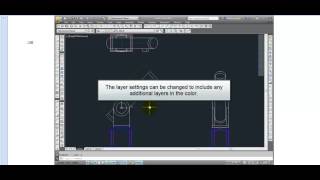 AutoCAD Mechanical 2014  Using Layer Group Tools [upl. by Mace]