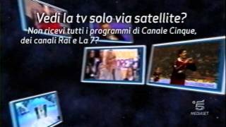 Rullo TivùSat  Canale 5 satellitare  2010 [upl. by Haidebej]