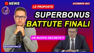 PROROGA SUPERBONUS 110 Condomini ultime notizie  forse un Decreto ad hoc [upl. by Aicitel]