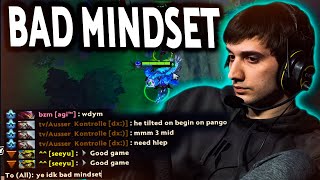 Arteezy with a BAD Mindset [upl. by Des]