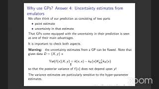 Introduction to Gaussian processes [upl. by Pals]